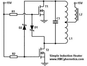 Simple DIY Induction Heater Circuit - RMCybernetics