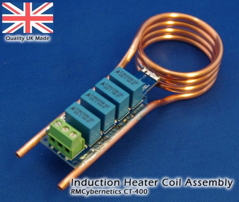 Induction Heater Coil Self resonant water cooled induction coil
